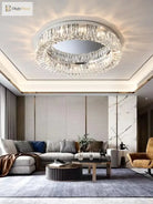 Simple Modern Clean Crystal Ceiling Lamp - New Design Light Luxury For Living Rooms And Bedrooms