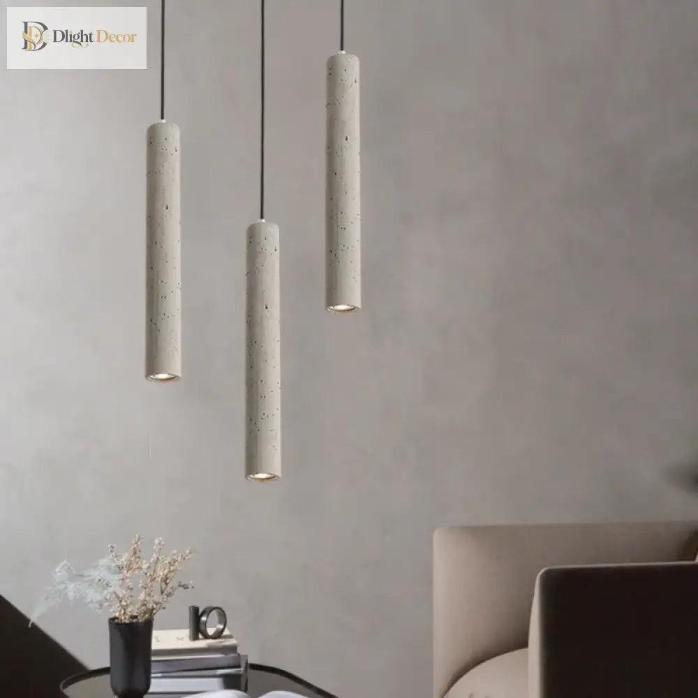 Nordic Modern Cement Pendant Lamp - Contemporary Lighting For Bedrooms Restaurants And More Lights
