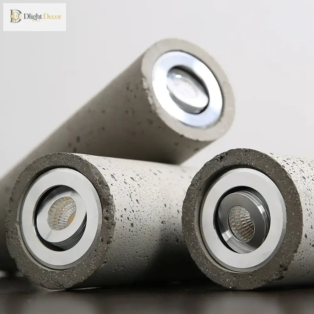 Nordic Modern Cement Pendant Lamp - Contemporary Lighting For Bedrooms Restaurants And More Lights