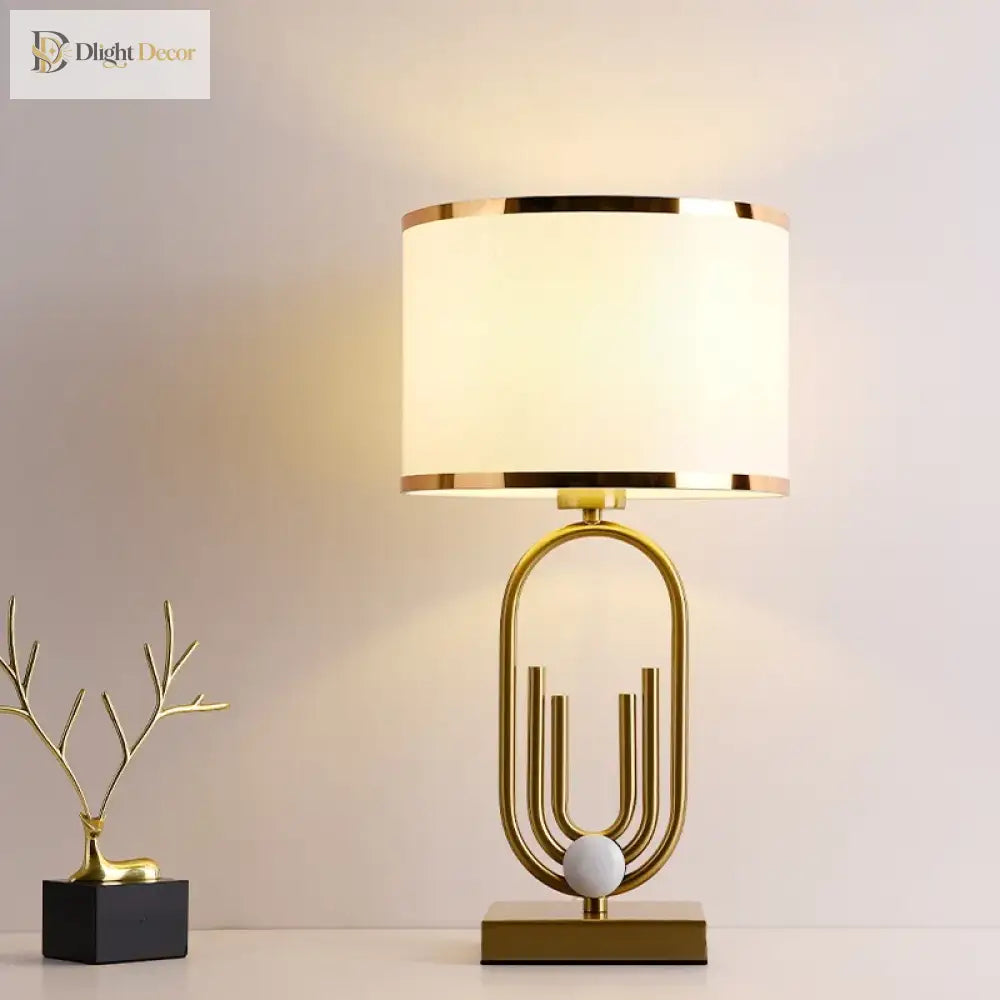 Nordic Luxury Table Lamp - Modern And Romantic Bedside Decoration For Bedroom Living Room