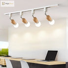 Nordic Rail Track Ceiling Spotlight for Cafes Stores and Restaurants ceiling light