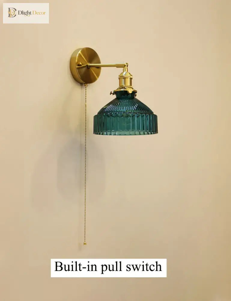 Vintage Nordic Wall Light With Switch - Stylish Lighting For Living Rooms And Bedside Reading Wall