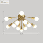 Nova’s Mid - Century Modern Sputnik: A Stellar Addition To Your Living Room