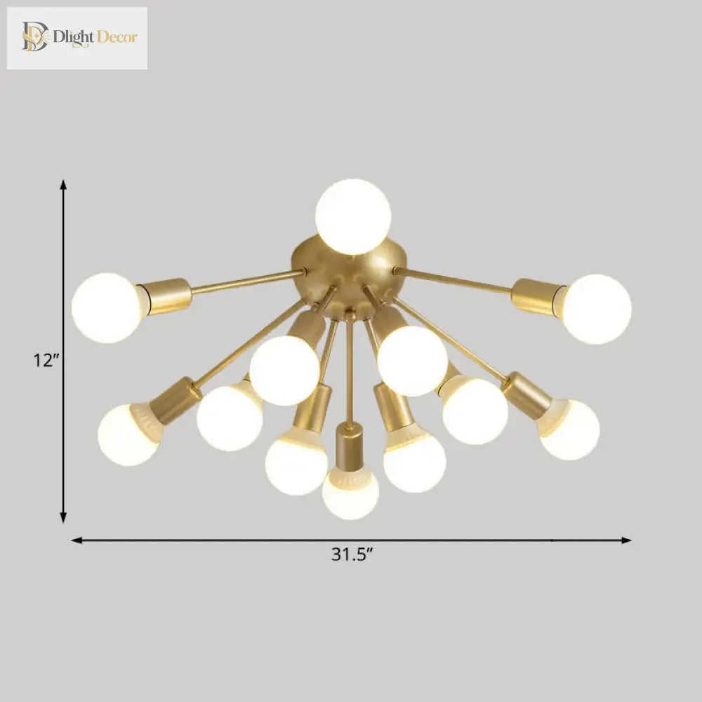 Nova’s Mid - Century Modern Sputnik: A Stellar Addition To Your Living Room