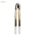 Novelty Wall Lamp - Old Gold Silver And Black Metal With Cloth Shade For Dining Room Bedroom Foyer