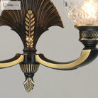 Oliver - American Retro Classic All Copper Glass Wall Lamp Light Luxury Creative Study Bedroom