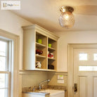 Olivia’s Modern Gold Flush Mount Light