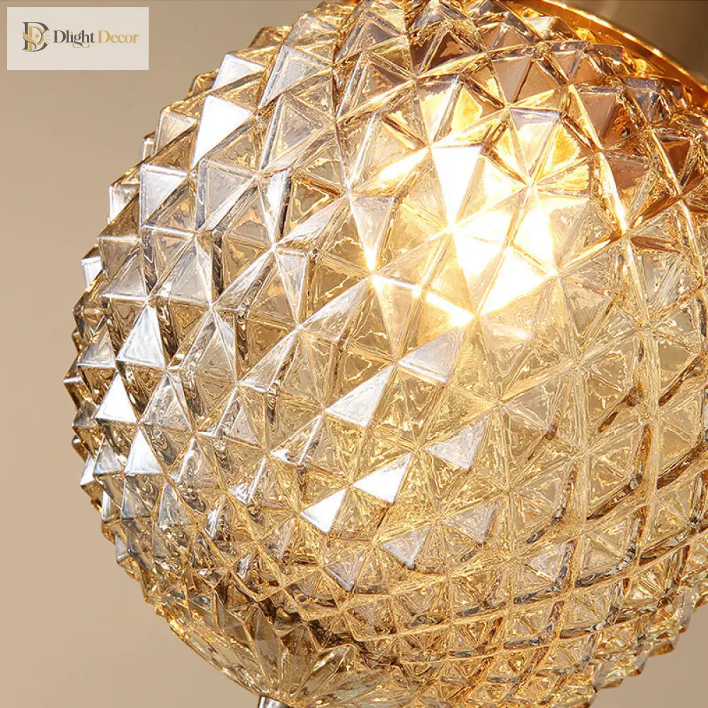 Olivia’s Modern Gold Flush Mount Light