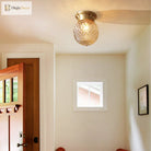 Olivia’s Modern Gold Flush Mount Light