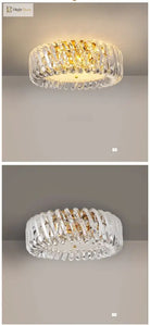 Olivia’s Art Deco Crystal Glass Led Chandelier Chandelier