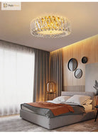 Olivia’s Art Deco Crystal Glass Led Chandelier Chandelier