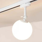 10W Nordic LED Track Light with G9 Glass Globe for Ceiling Spotlights 1 Piece White Body / Natural White 4000K / Rail