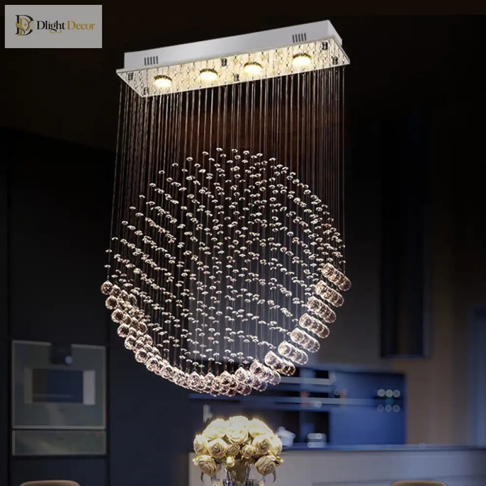 Paislee Modern Crystal Flushmount: A Touch Of Sparkling Elegance For Your Dining Room