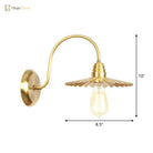 Parker Adjustable Brass Gooseneck Reading Lamp