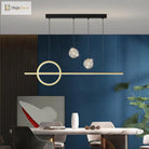 Contemporary Led Pendant Lights - Ideal For Dining Tables Kitchens Bedrooms Living Rooms And More