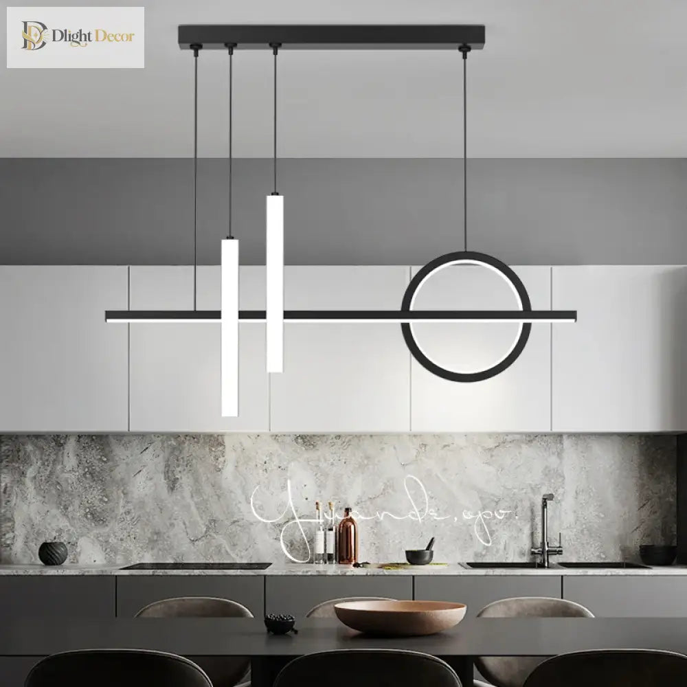 Contemporary Led Pendant Lights - Ideal For Dining Tables Kitchens Bedrooms Living Rooms And More