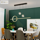 Contemporary Led Pendant Lights - Ideal For Dining Tables Kitchens Bedrooms Living Rooms And More