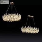 Petal - Shaped Ceiling Chandelier - A Unique Bedroom And Living Room Lighting Fixture Chandelier