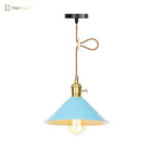 Peyton Nordic Barn Pendant Light (Pink/Blue/Green)
