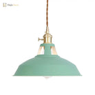 Peyton Nordic Barn Pendant Light (Pink/Blue/Green)
