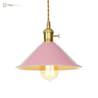 Peyton Nordic Barn Pendant Light (Pink/Blue/Green)