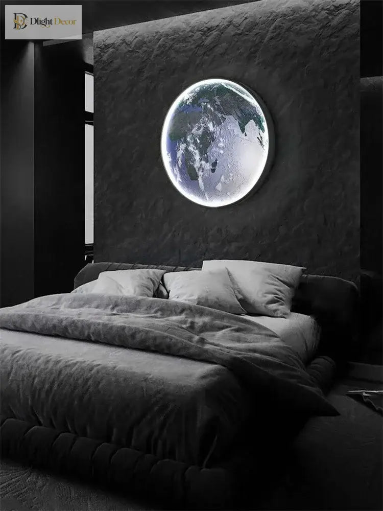 Dlight Decor Planet Mural Wall Light for Interiors Wall Art