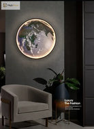 Dlight Decor Planet Mural Wall Light for Interiors Wall Art