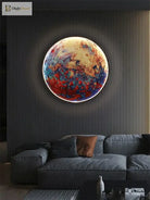 Dlight Decor Planet Mural Wall Light for Interiors Wall Art
