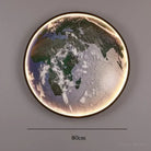 Dlight Decor Planet Mural Wall Light for Interiors Earth A 80cm / 3-color light Wall Art