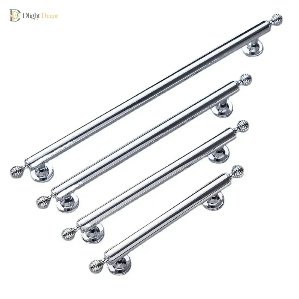 Polished Brass Cabinet Handles – PVD Gold and Chrome Wardrobe Knobs and Drawer Pulls Handles