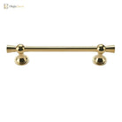 Polished Gold and Silver T-Bar Cabinet Handles – Modern Drawer and Wardrobe Pulls (55mm-220mm) Handles