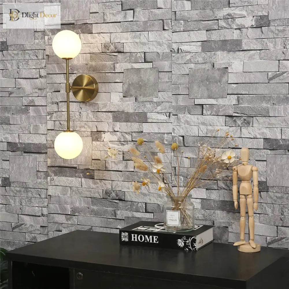 Post - Modern Wall Lamps - Led Golden Glass Light With G9 Bulb For Nordic Creative Bedroom Living