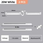 Rail Floodlight LED Clothing Store Track Light Kitchen Balcony Studio Whole Set Led Spot Lamp Home Modern Decoration