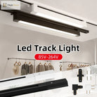 Rail Floodlight LED Clothing Store Track Light Kitchen Balcony Studio Whole Set Led Spot Lamp Home Modern Decoration