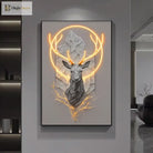 Dlight Decor Reindeer Wall Glow for Luxe Entry Spaces Wall Art