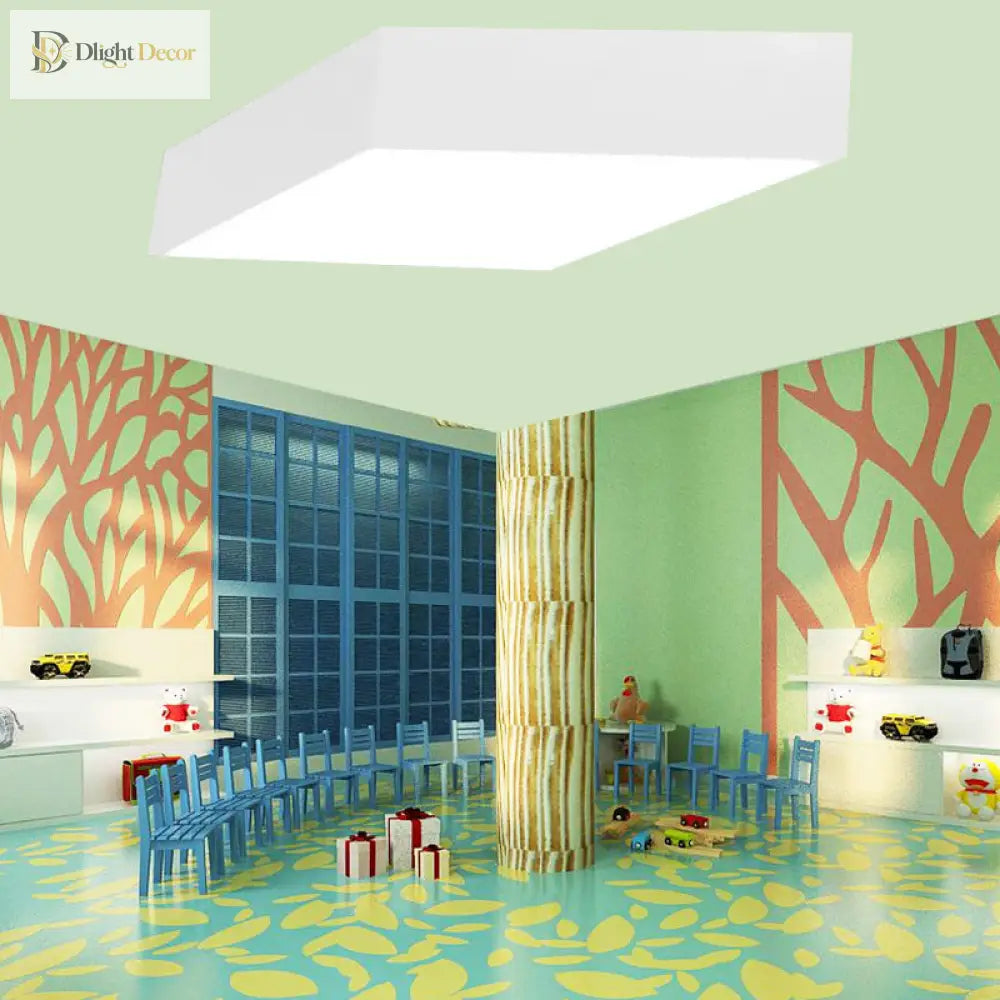 Rhombus: Modern Led Ceiling Light For A Fun And Functional Classroom