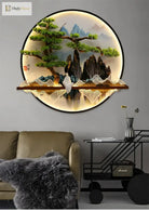 Dlight Decor Round 3D LED Wall Art Light Wall Art