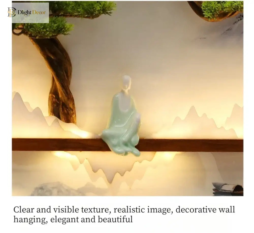 Dlight Decor Round 3D LED Wall Art Light Wall Art
