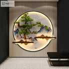 Dlight Decor Round 3D LED Wall Art Light Wall Art