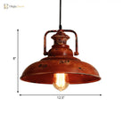 Rylie Rustic Pendant - Industrial Charm For Restaurants & Homes