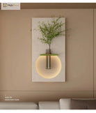 Dlight Decor Sandstone Vase Wall Lamp for Hallways Wall Art