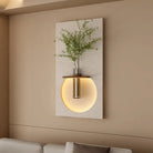Dlight Decor Sandstone Vase Wall Lamp for Hallways Wall Art