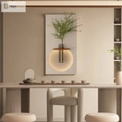 Dlight Decor Sandstone Vase Wall Lamp for Hallways Wall Art