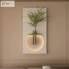 Dlight Decor Sandstone Vase Wall Lamp for Hallways Wall Art