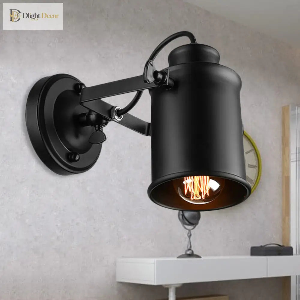 Sarah’s Industrial Wall Sconce - Rotatable Light For Any Space