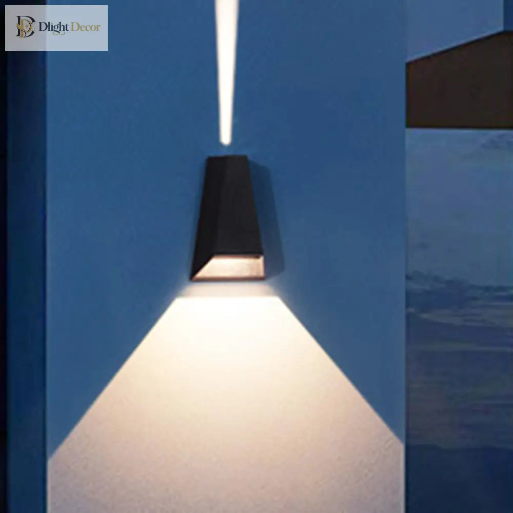 Serenity Modern Edge - Triangle Led Wall Sconce