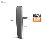 Dark metal support leg, 24cm tall, flat side mounting plate