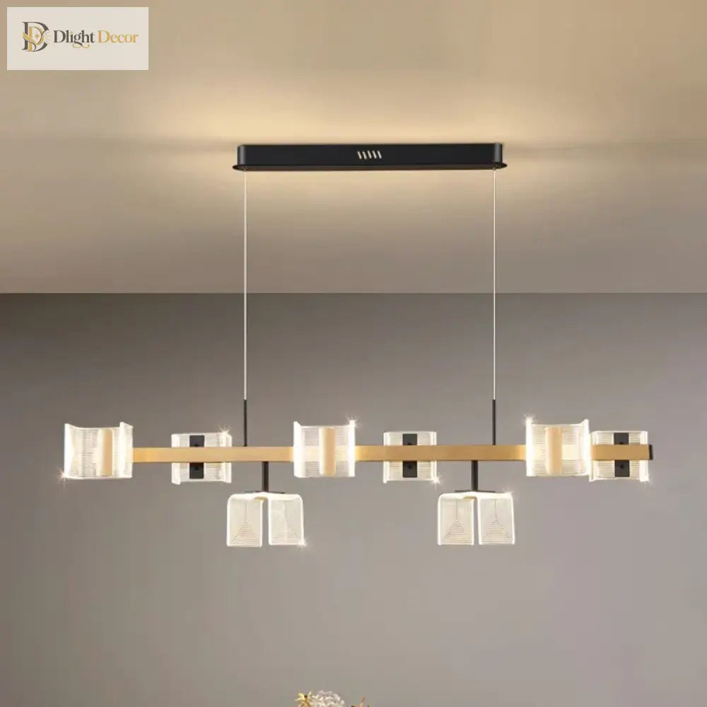 Contemporary Led Chandelier Pendant Lights - Stylish Indoor Ceiling Lighting Fixture