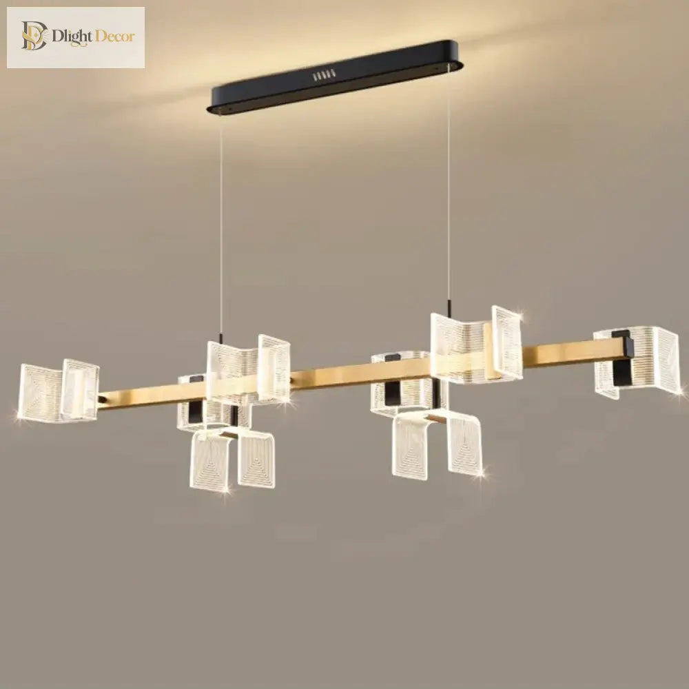 Contemporary Led Chandelier Pendant Lights - Stylish Indoor Ceiling Lighting Fixture