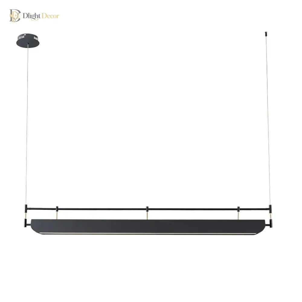 Contemporary Led Chandelier - Versatile Lighting For Dining Rooms Offices Bars And Home Decor